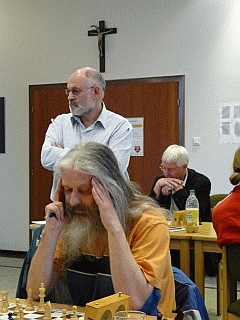 Reiner zauberte erneut eine f&uuml;r ihn typische Stellung