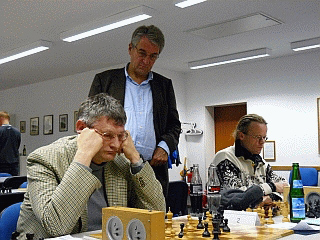 Es liefen noch die beiden Partien von Rolf und Christoph.