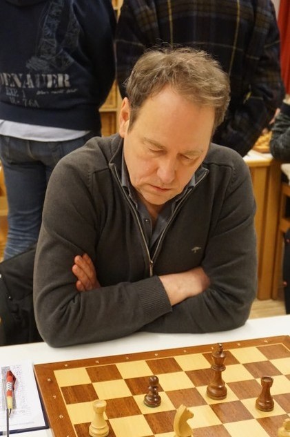 Thomas Stark spielte das Bauerendspiel bis zum Patt. 
